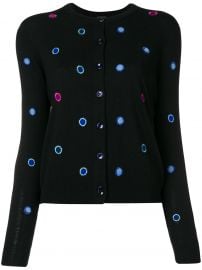 Ps By Paul Smith Polka Dot Embroidered Cardigan at Farfetch